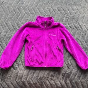 Columbia Vibrant Purple Fleece Jacket